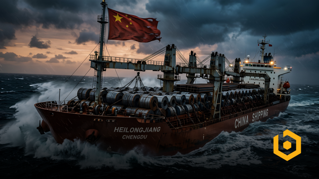 O “Efeito China” no mercado do Aço: Por que os preços estão despencando globalmente?