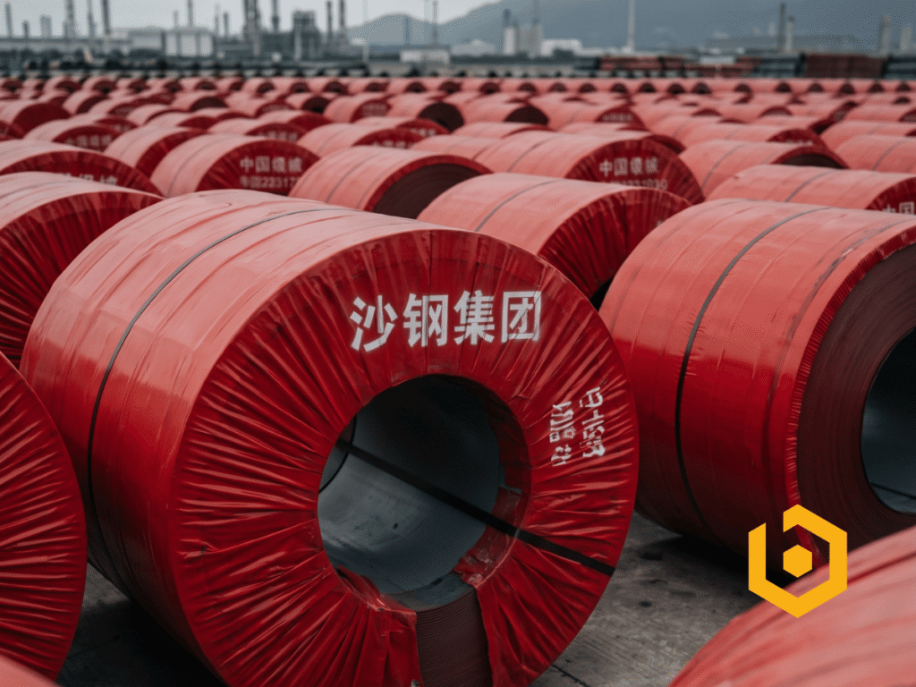 Desaceleração e excesso de estoque na China
