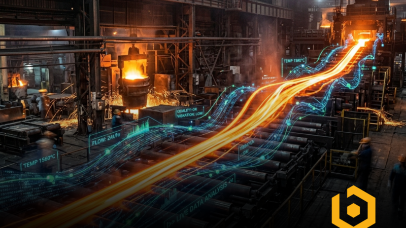 O Futuro do aço: como a ciência de dados e a inteligência híbrida estão revolucionando a siderurgia